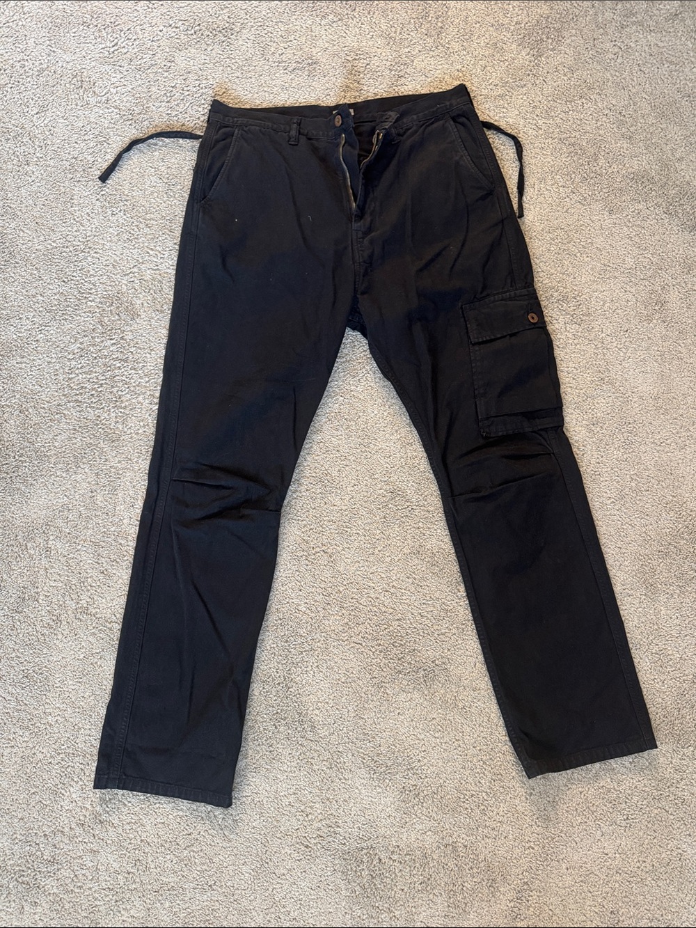 Kapital Ring-o-man canvas black pants
